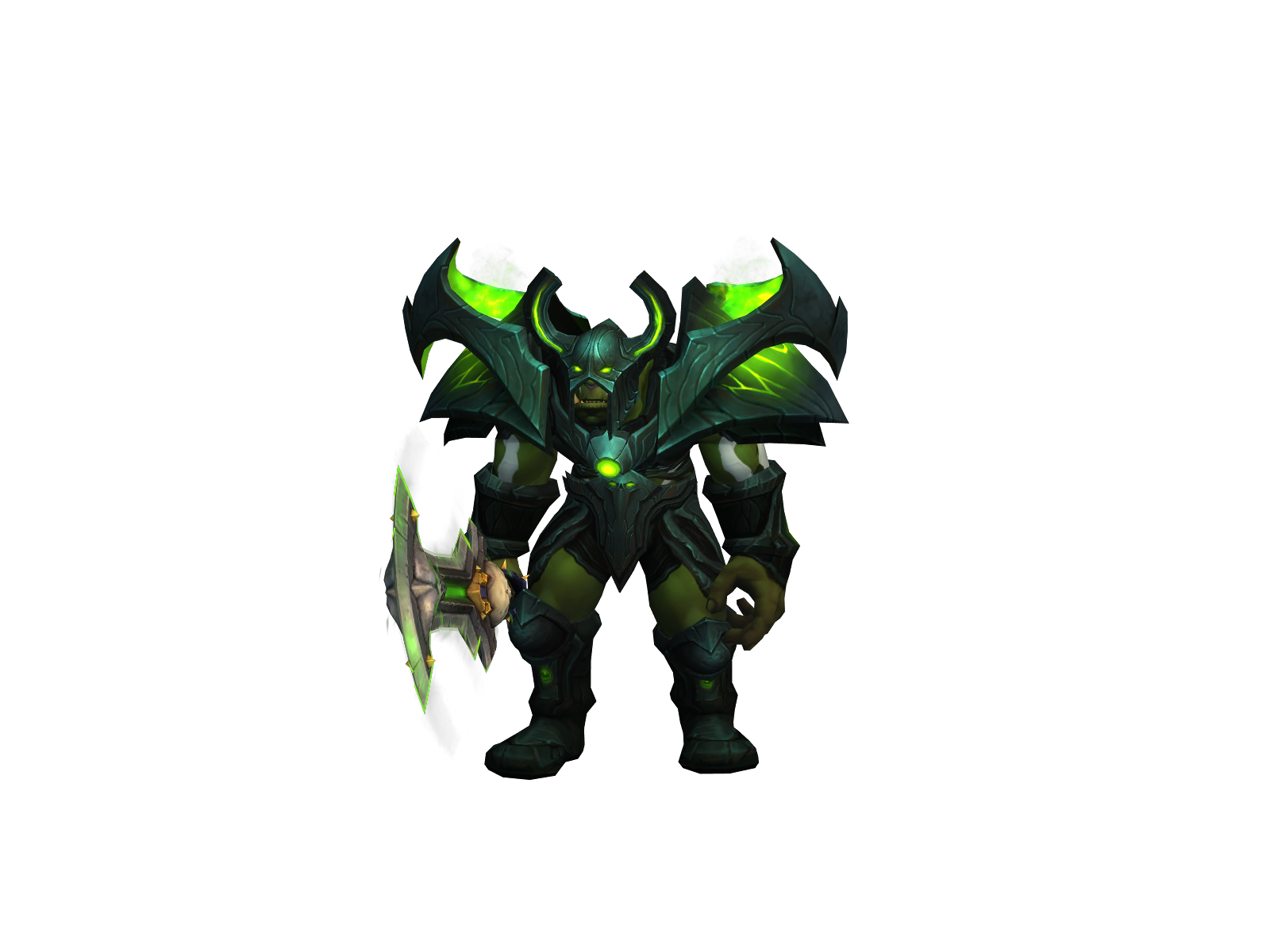 perish 3D character render
