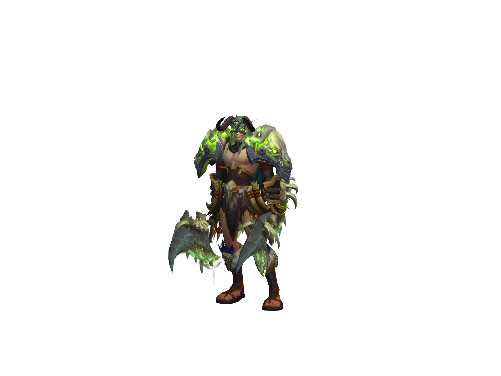 Demonbeast 3D character render