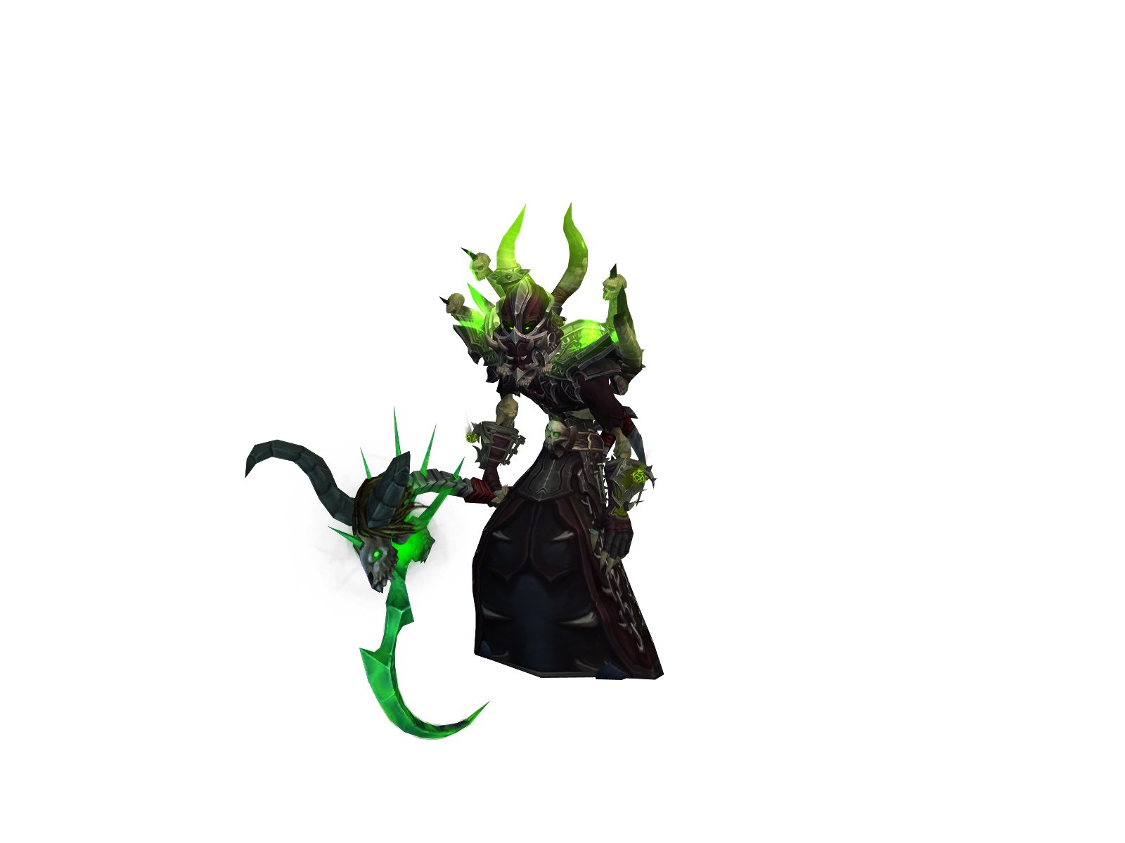 Plaguelord 3D character render