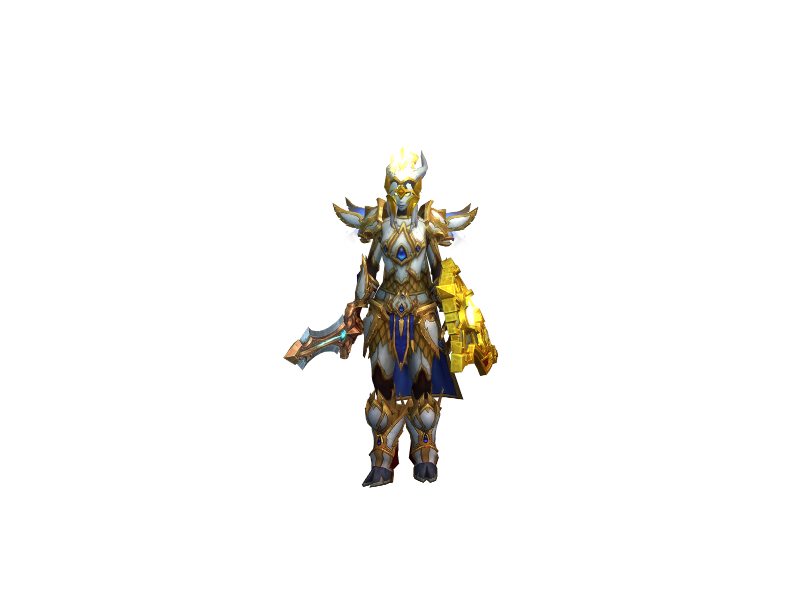 Briseia 3D character render