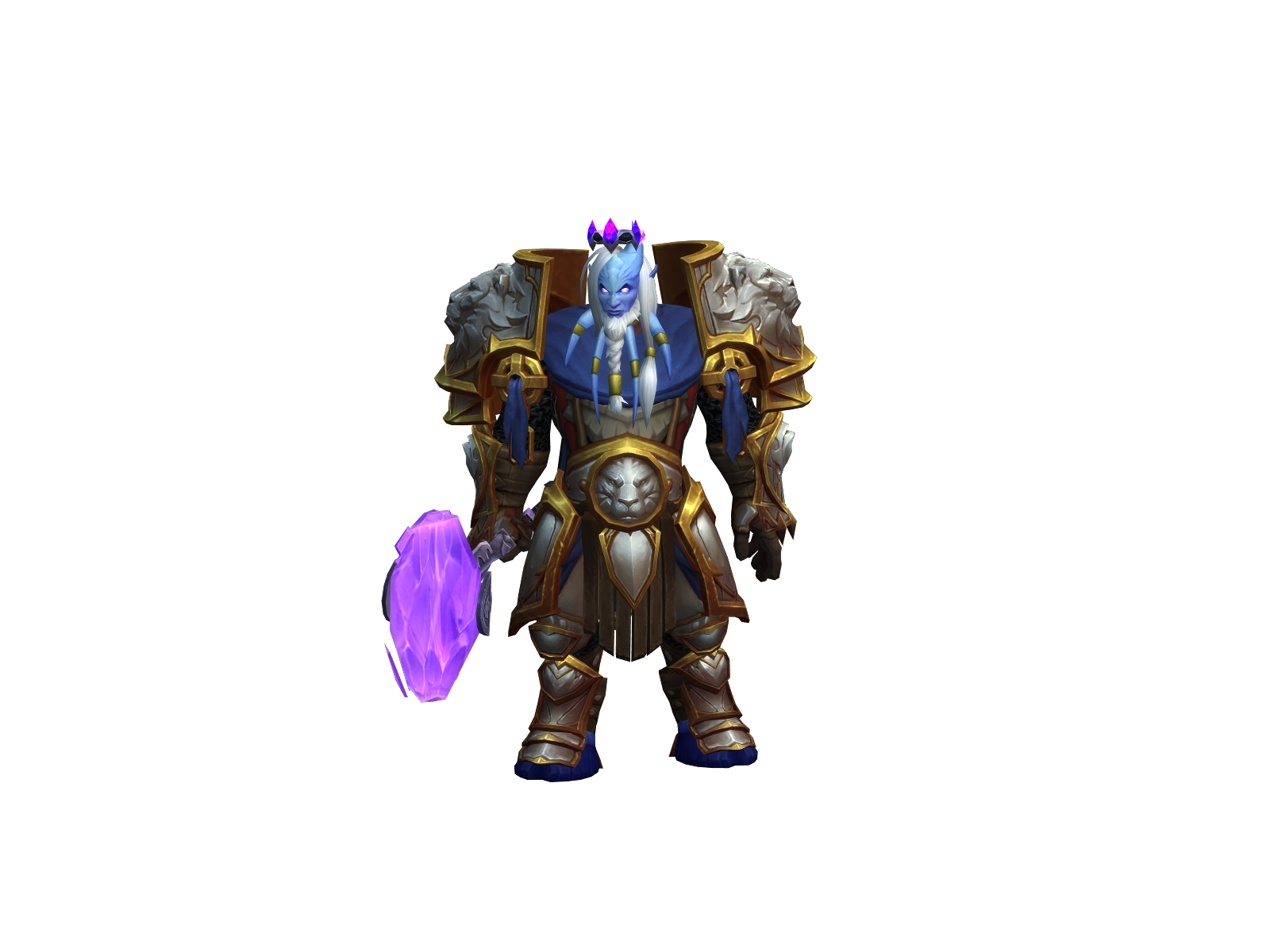 Alfadür 3D character render