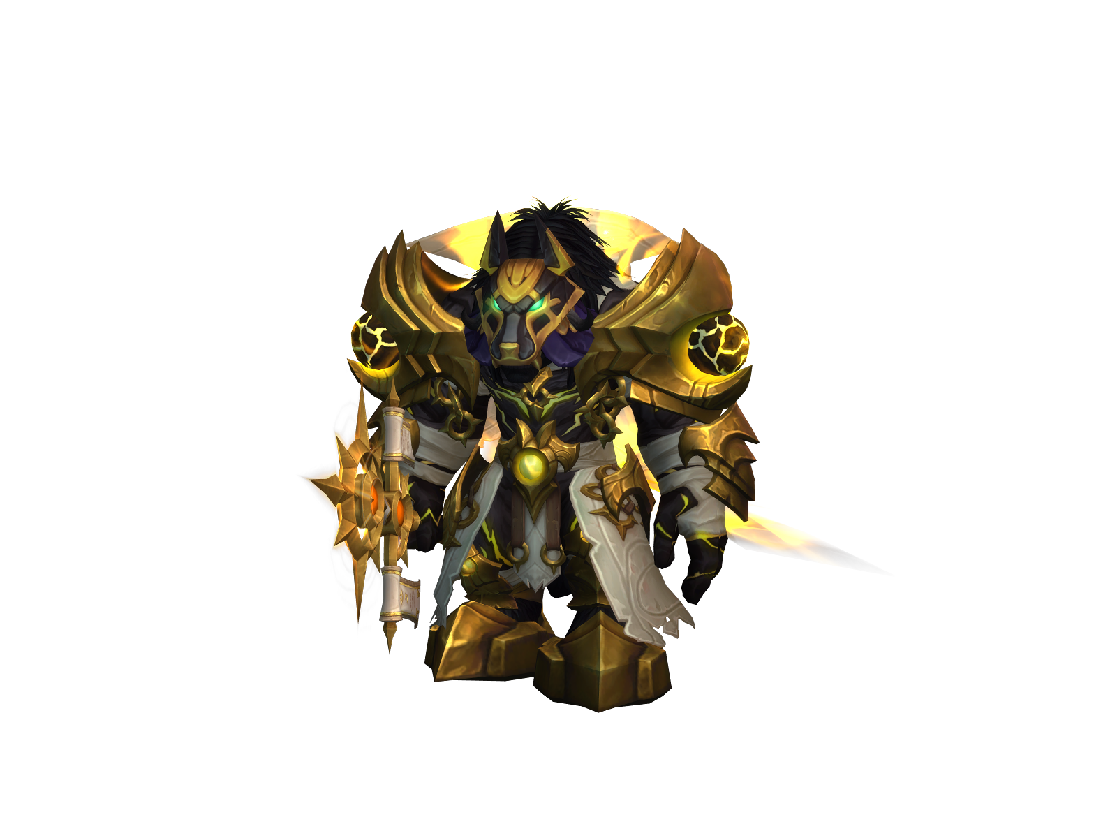 Ponches 3D character render