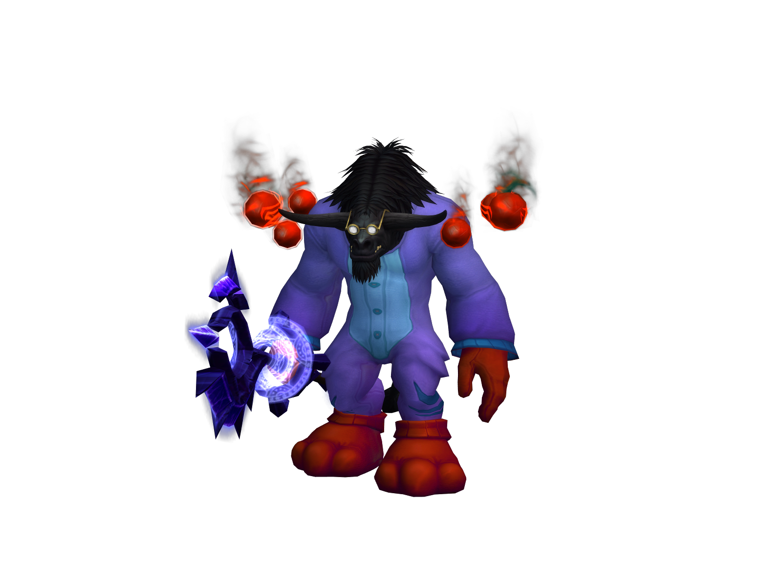 Daniéu 3D character render