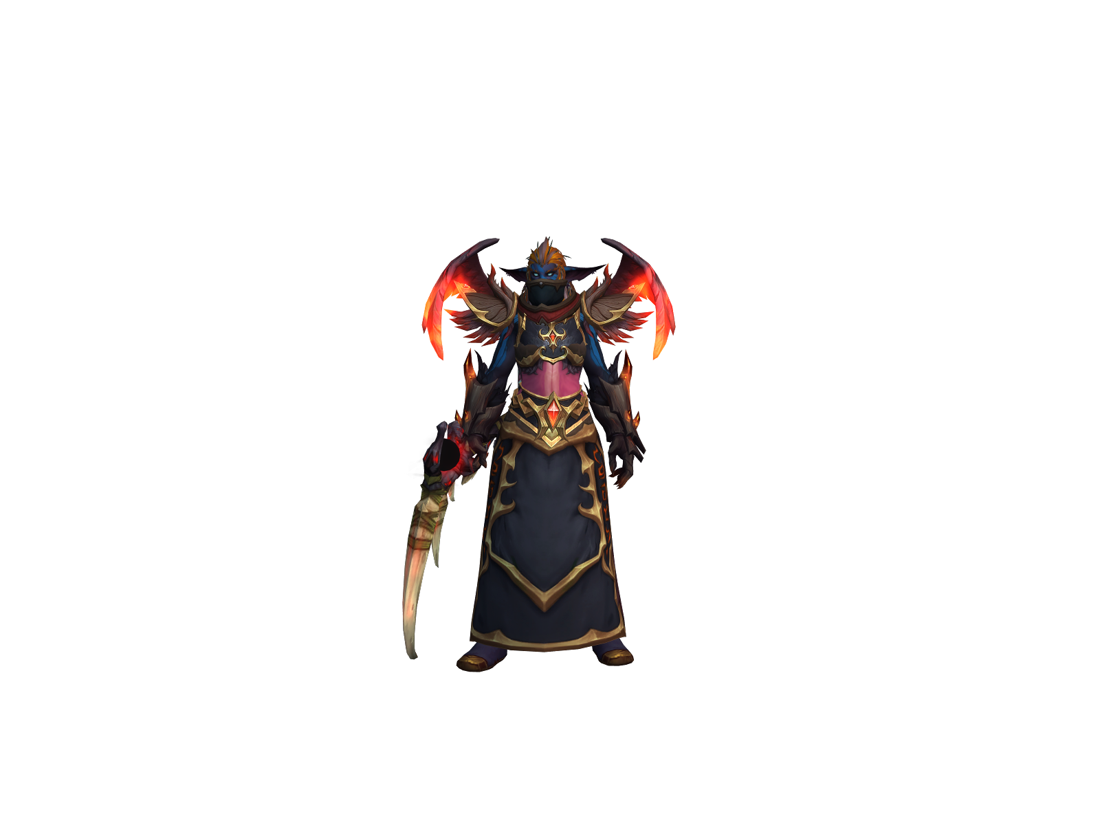 Caradepeida 3D character render