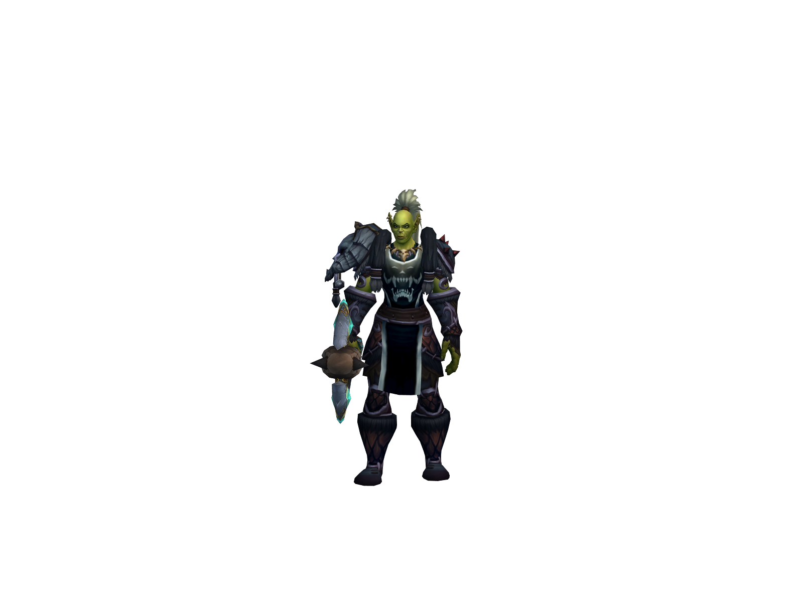 Càps 3D character render