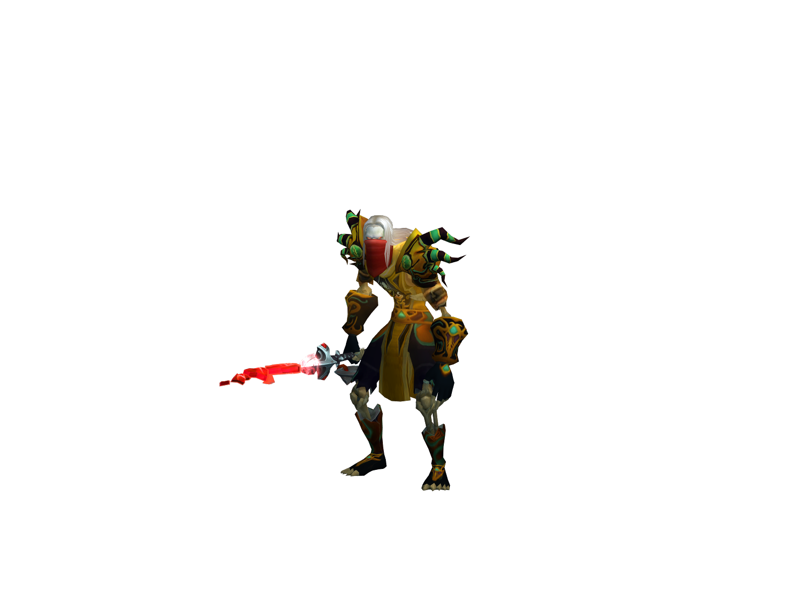 Xktr 3D character render