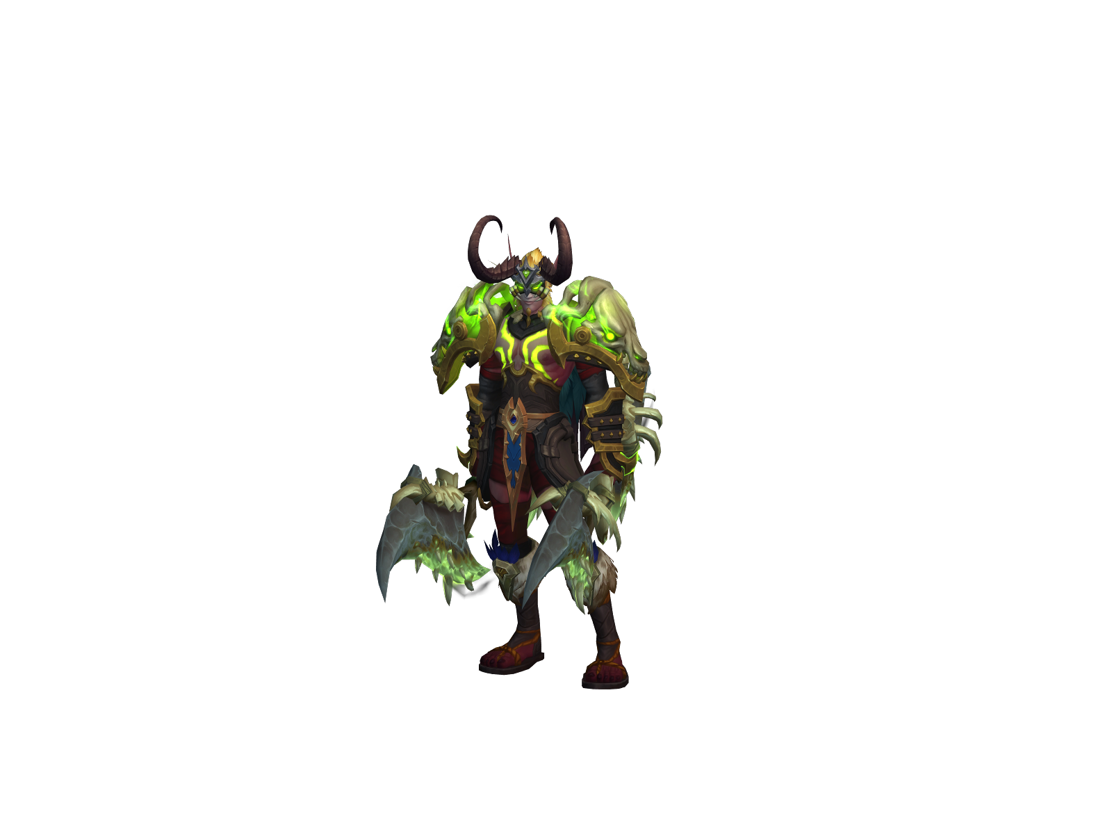 Daesmond 3D character render