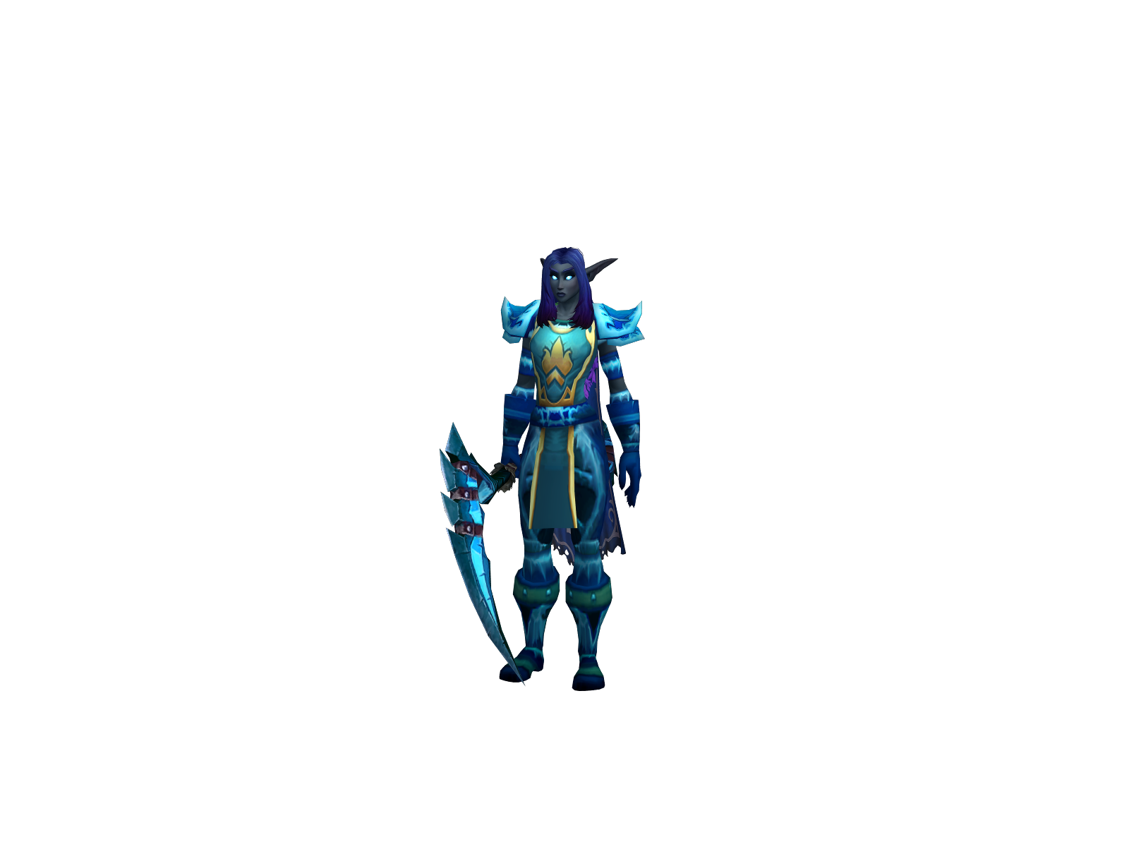 Asharä 3D character render