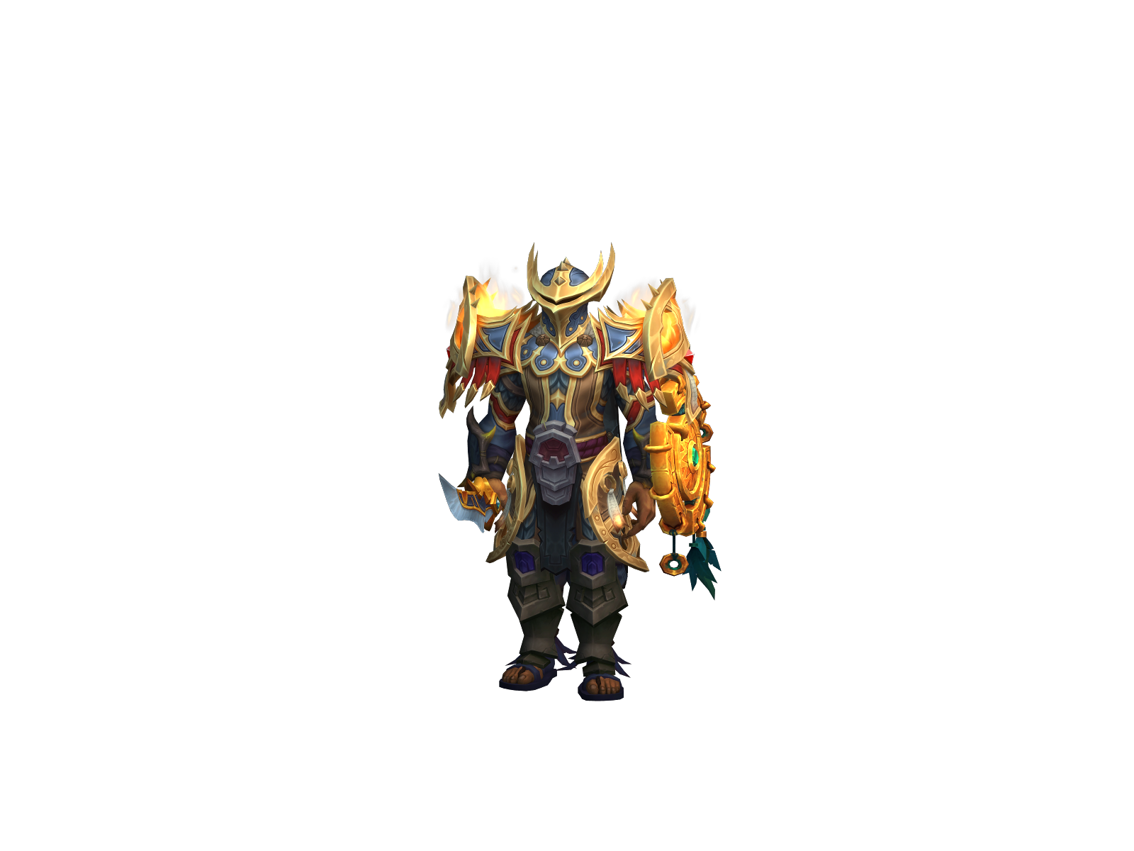 Palasirius 3D character render