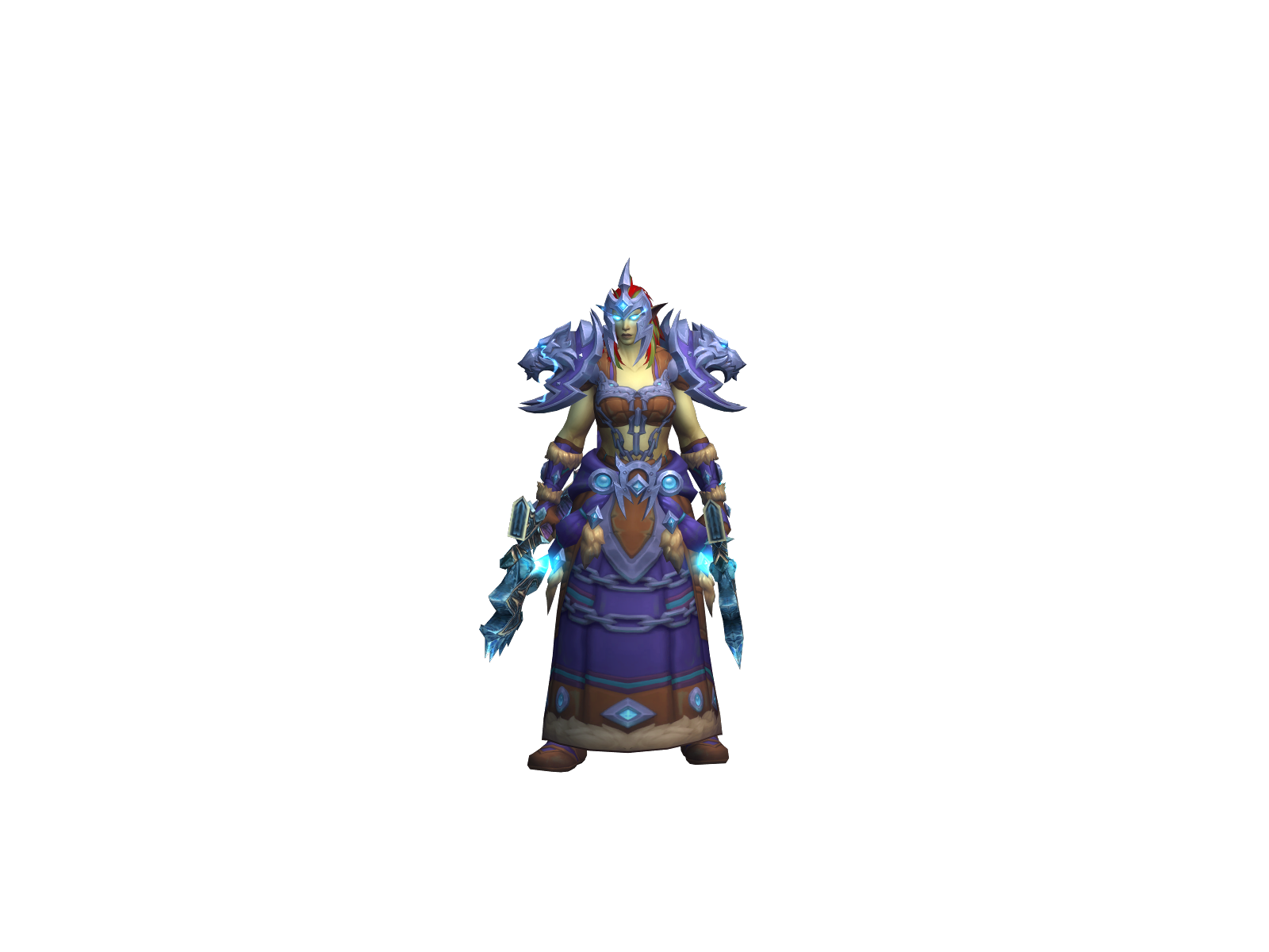 Elderkyn 3D character render