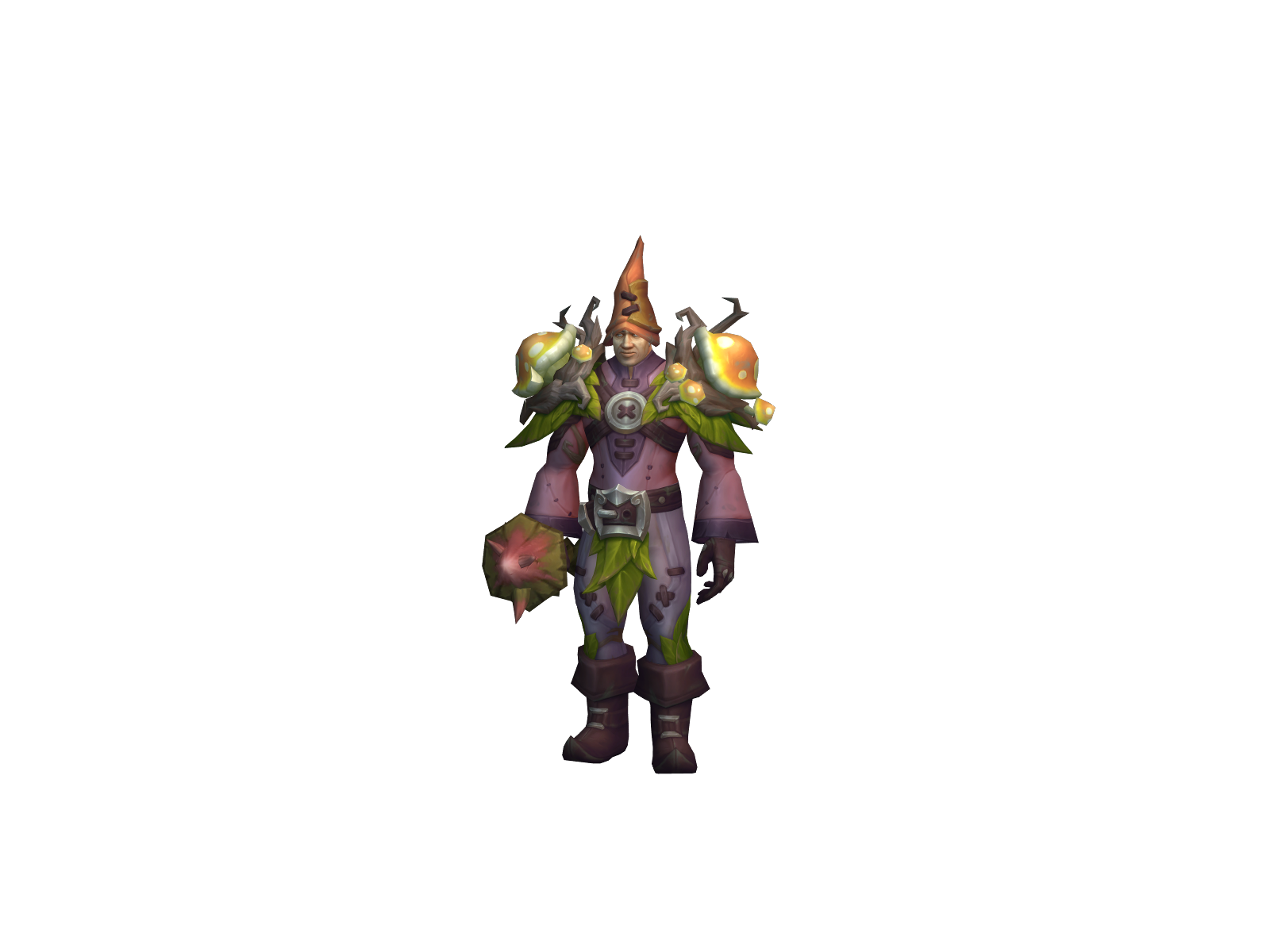 power 3D character render