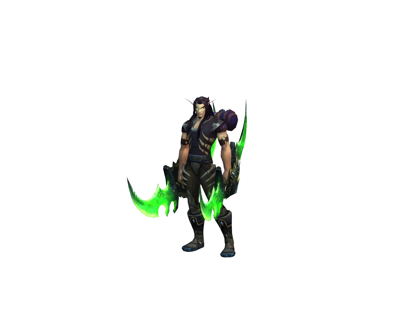 Maiden 3D character render