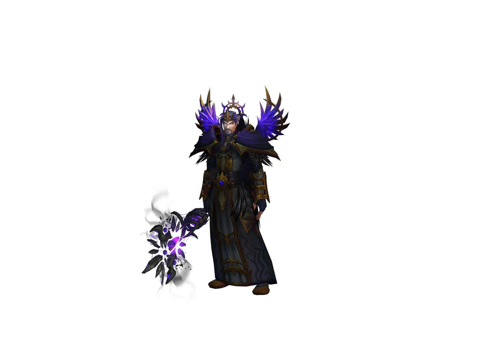 Dümbledore 3D character render