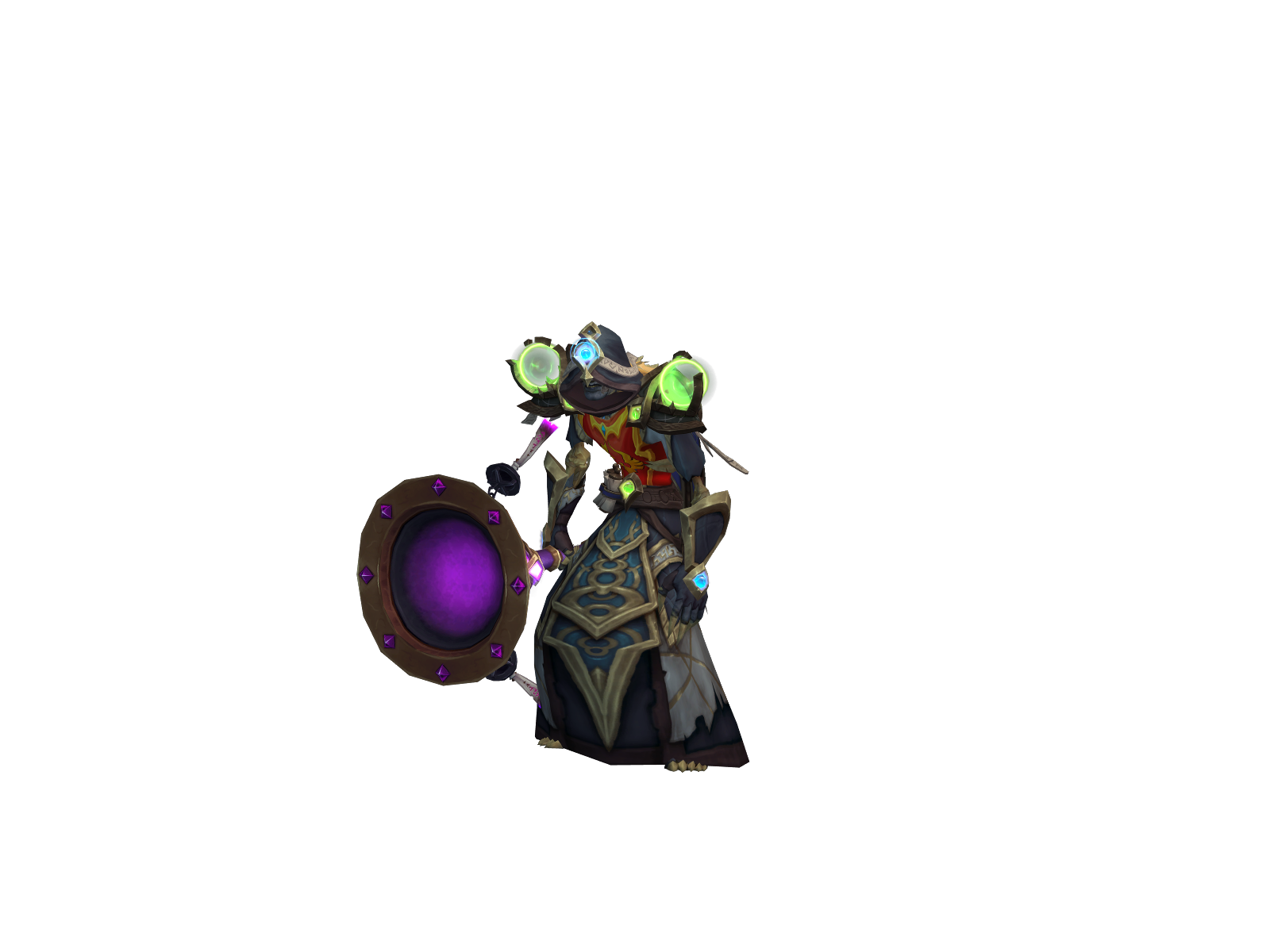 Nénmacil 3D character render
