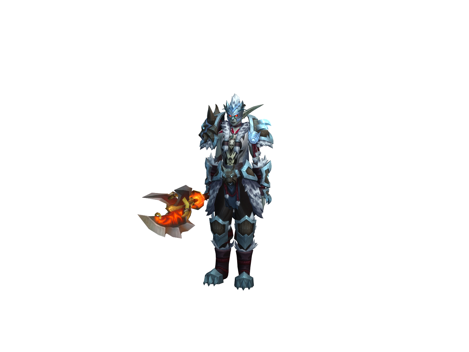 Miiau 3D character render