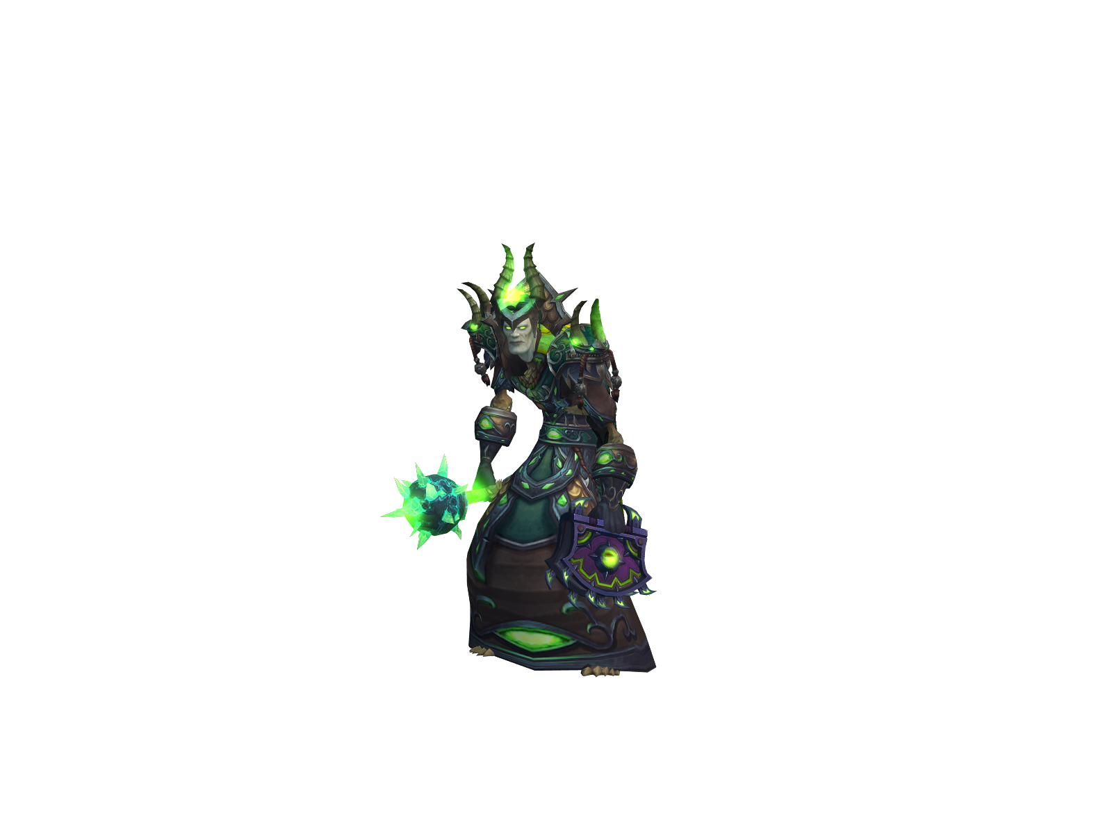 Papamana 3D character render