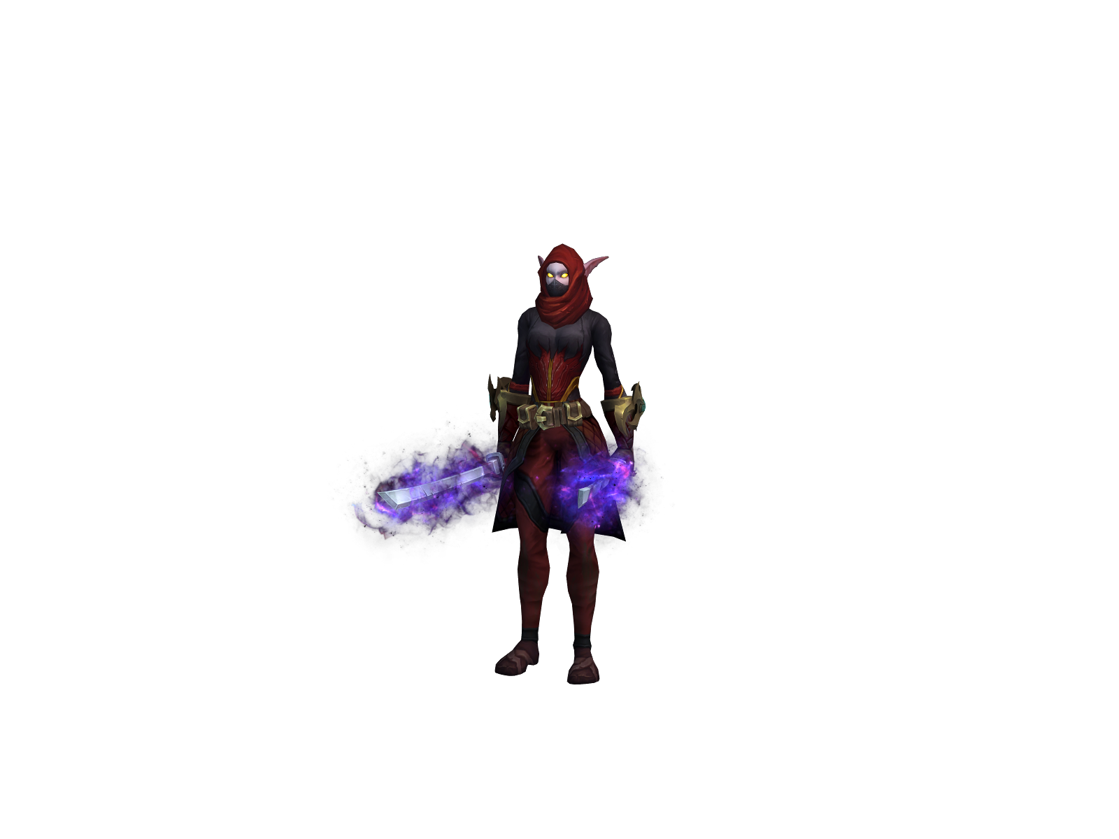 Bandída 3D character render