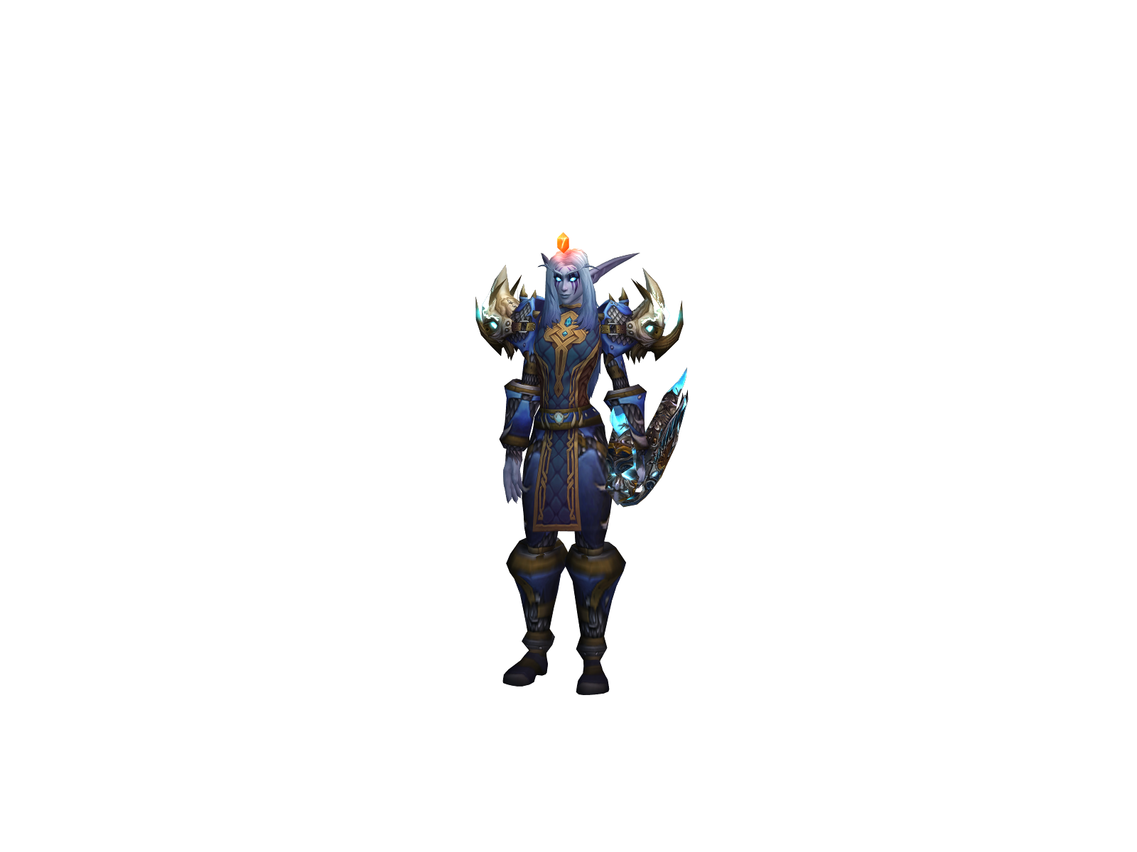 Neky 3D character render