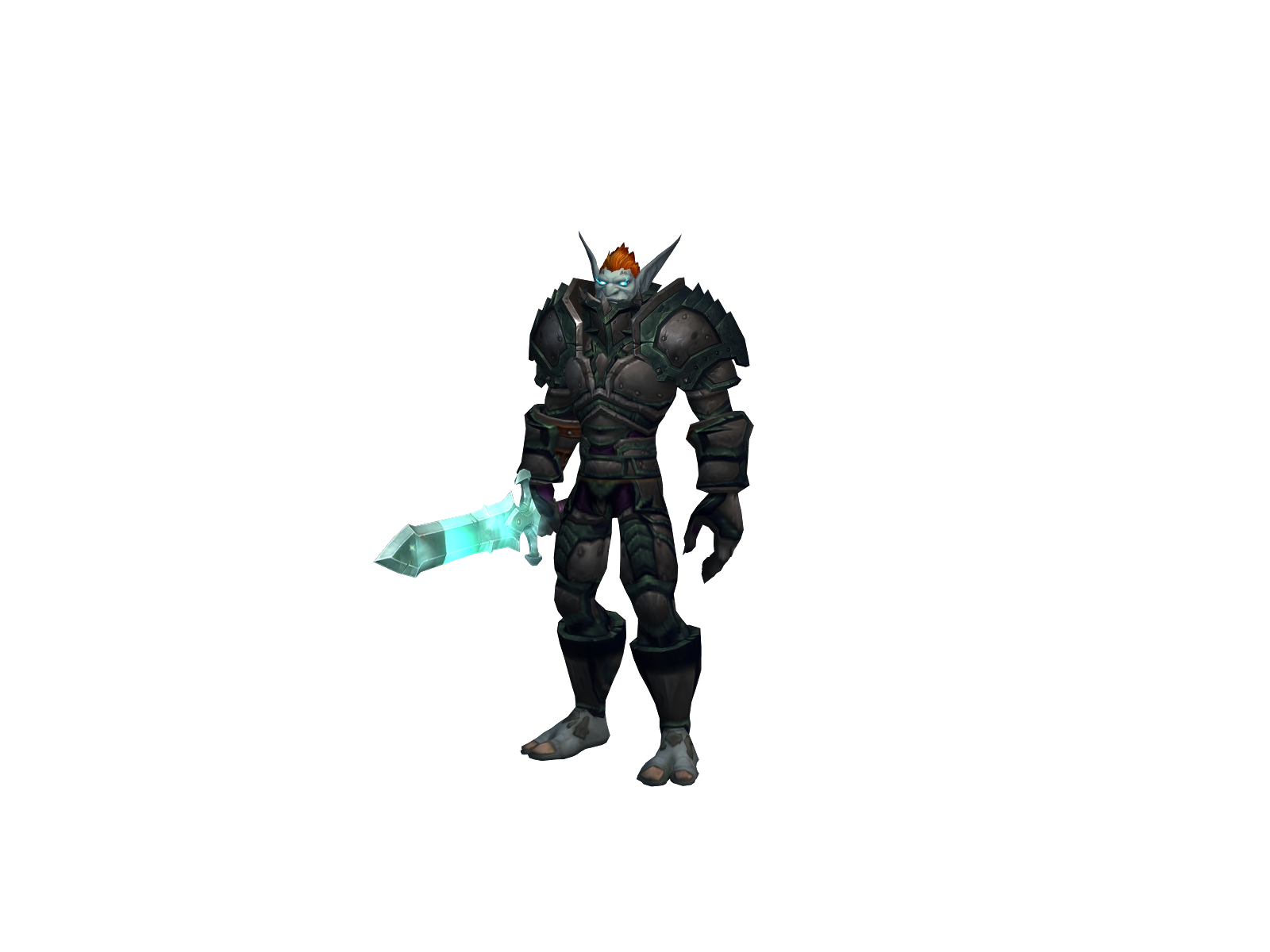 Jínja 3D character render