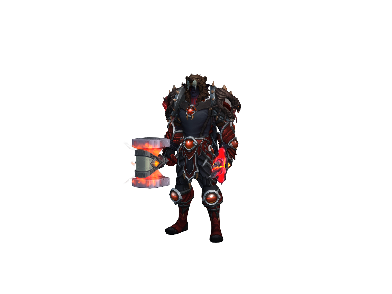 Cáp 3D character render