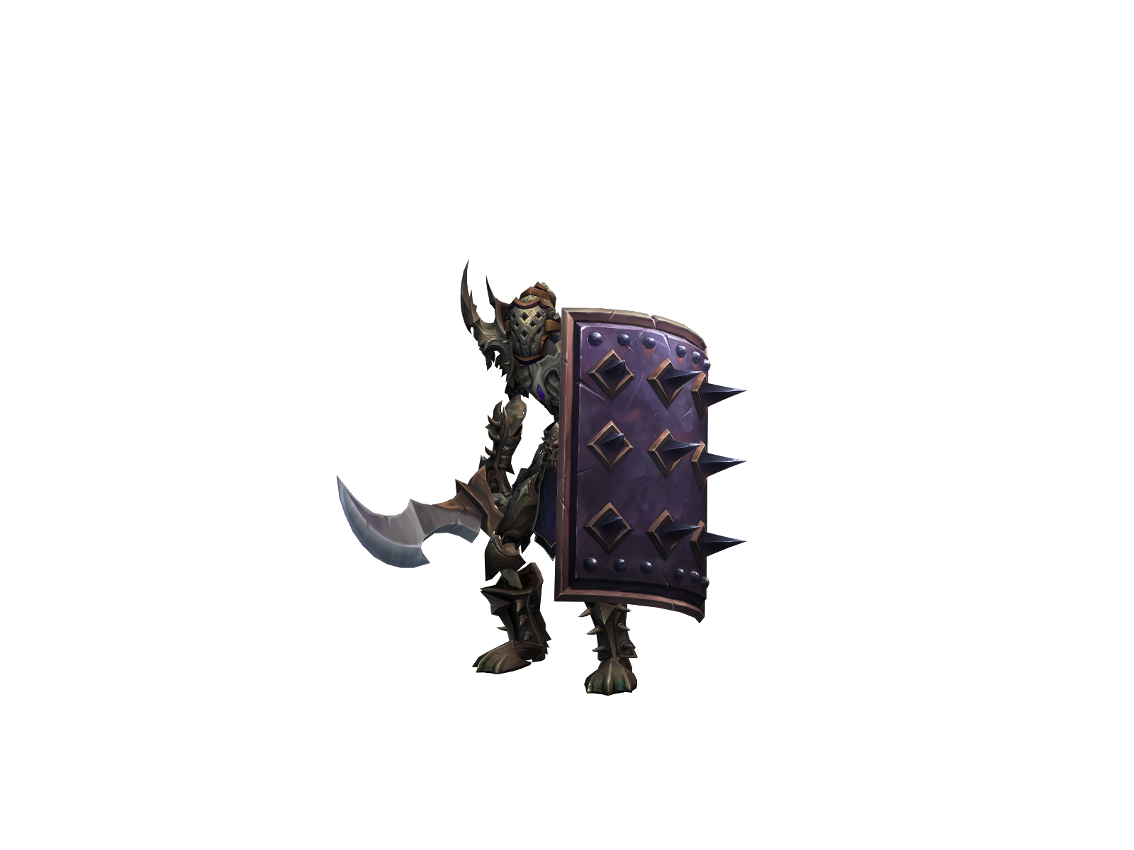 Testudo 3D character render