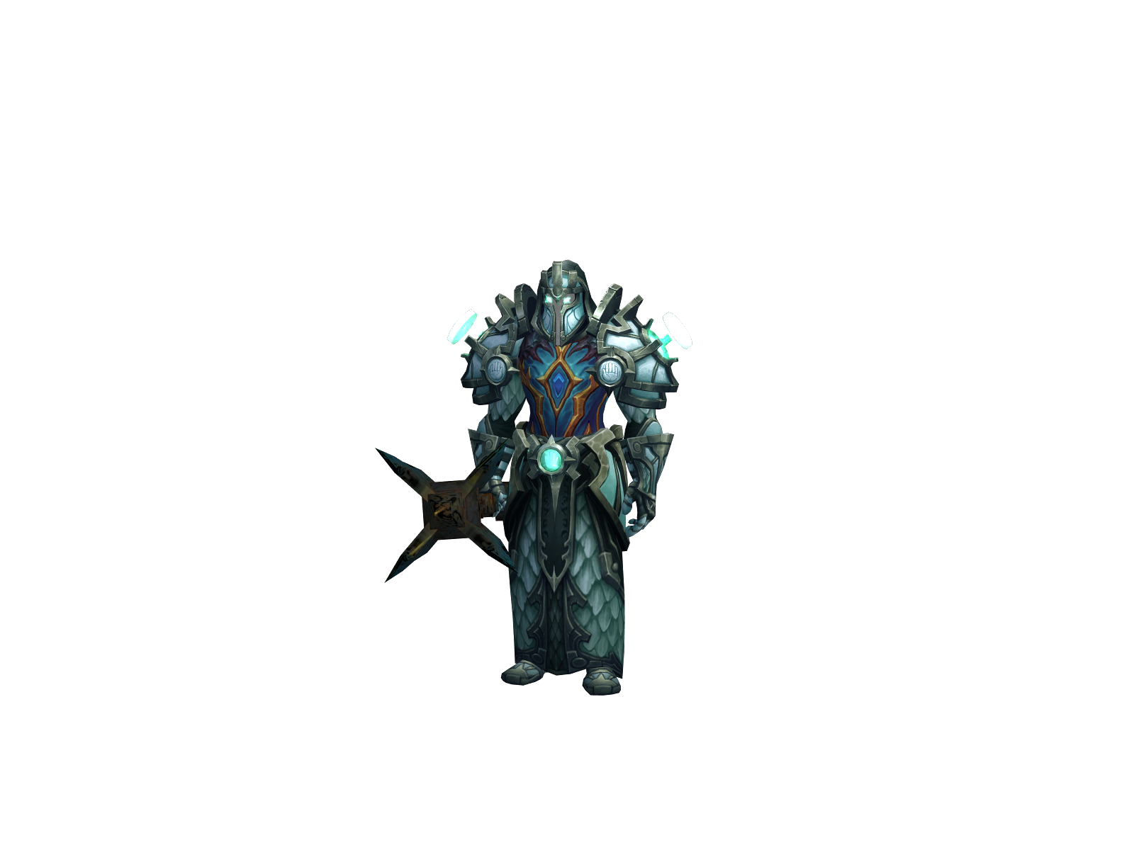 Lazarus 3D character render