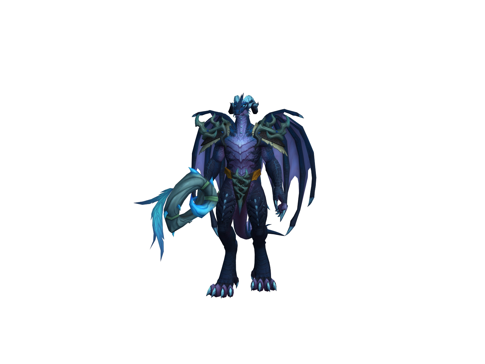 Daburneae 3D character render