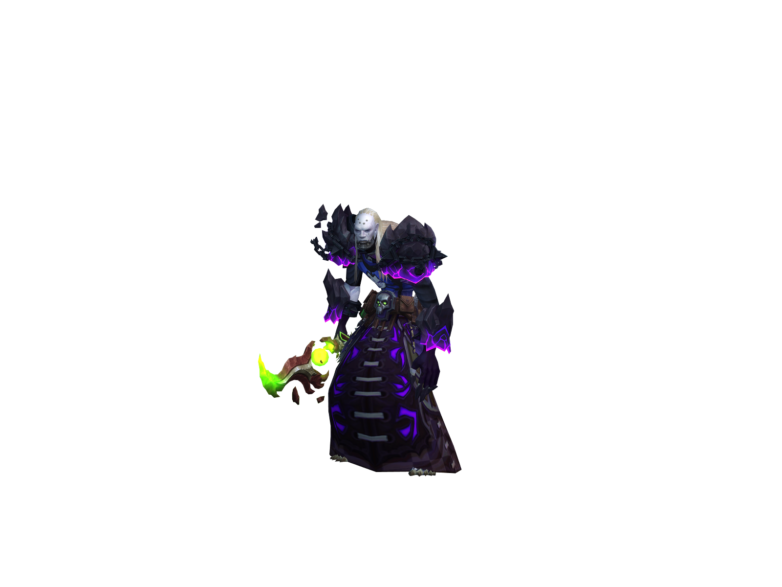 Drakawaken 3D character render