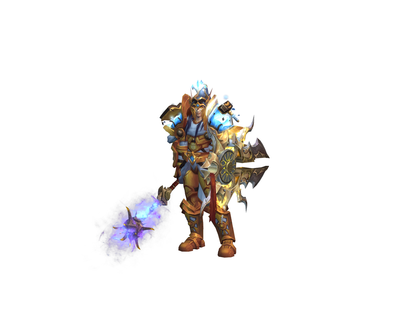 Debts 3D character render