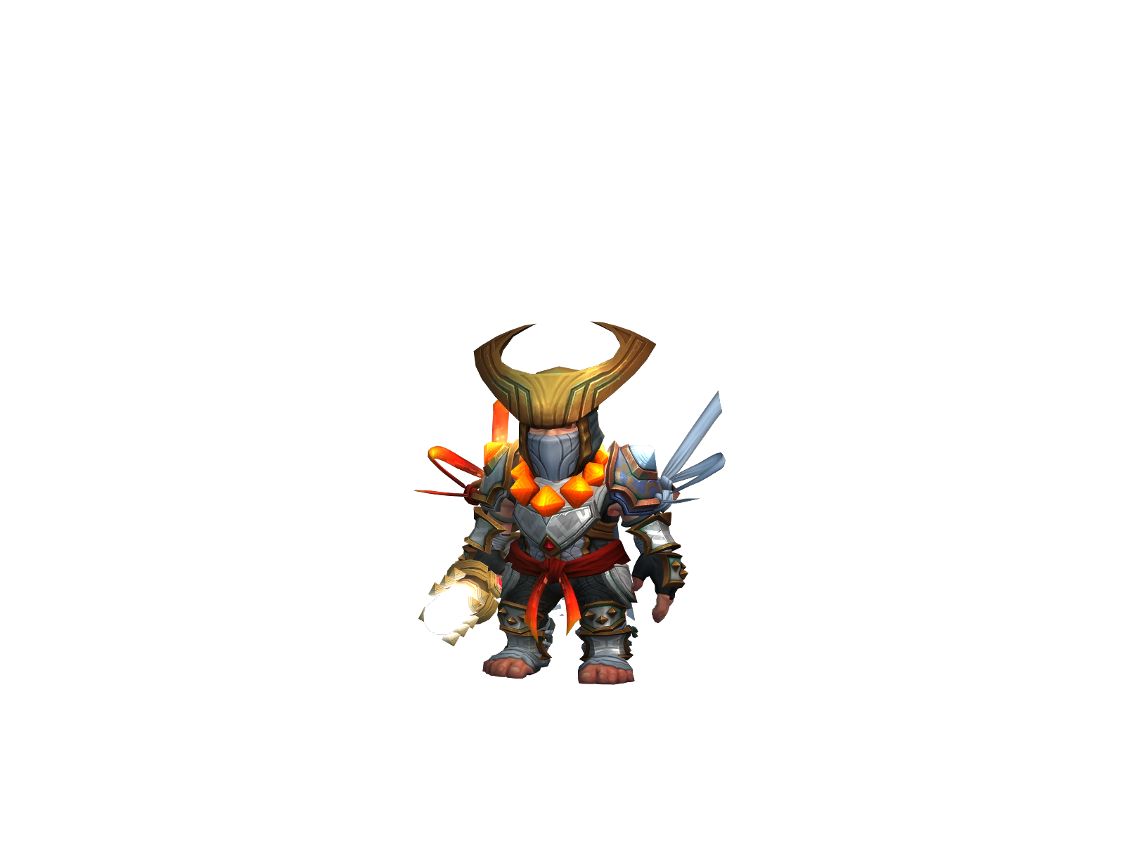 Tyranicide 3D character render