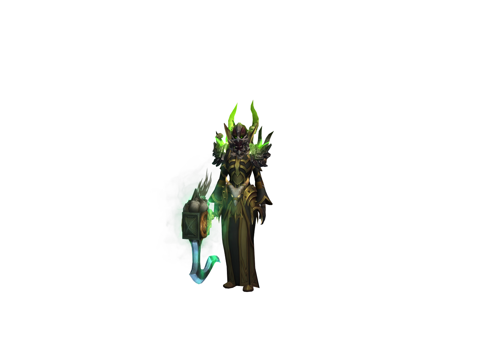 Nyxshadow 3D character render