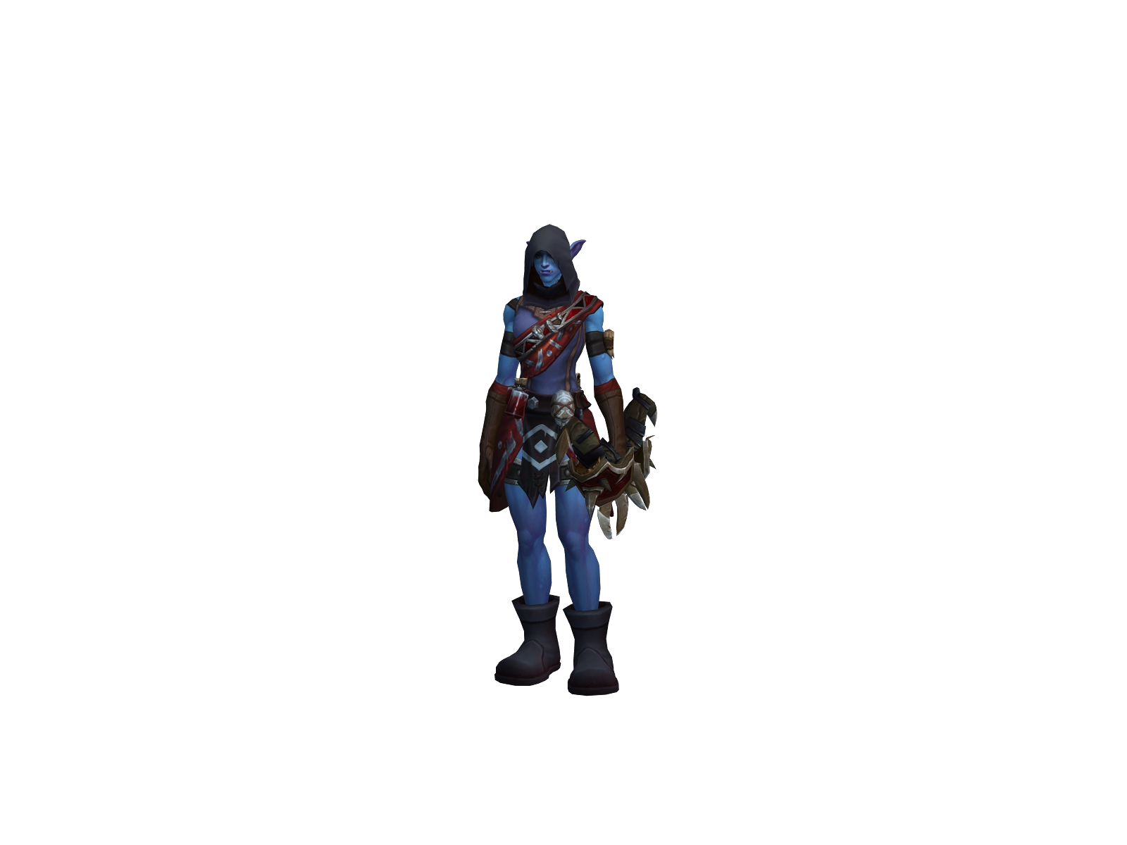 Gnarth 3D character render