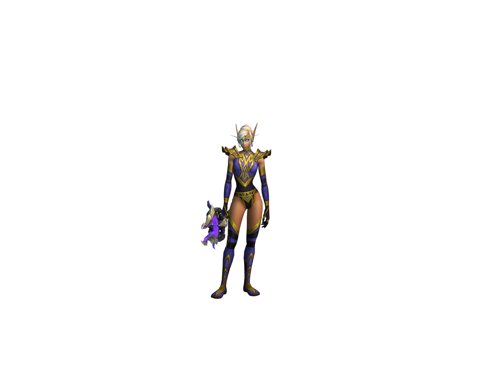 Zenaria 3D character render