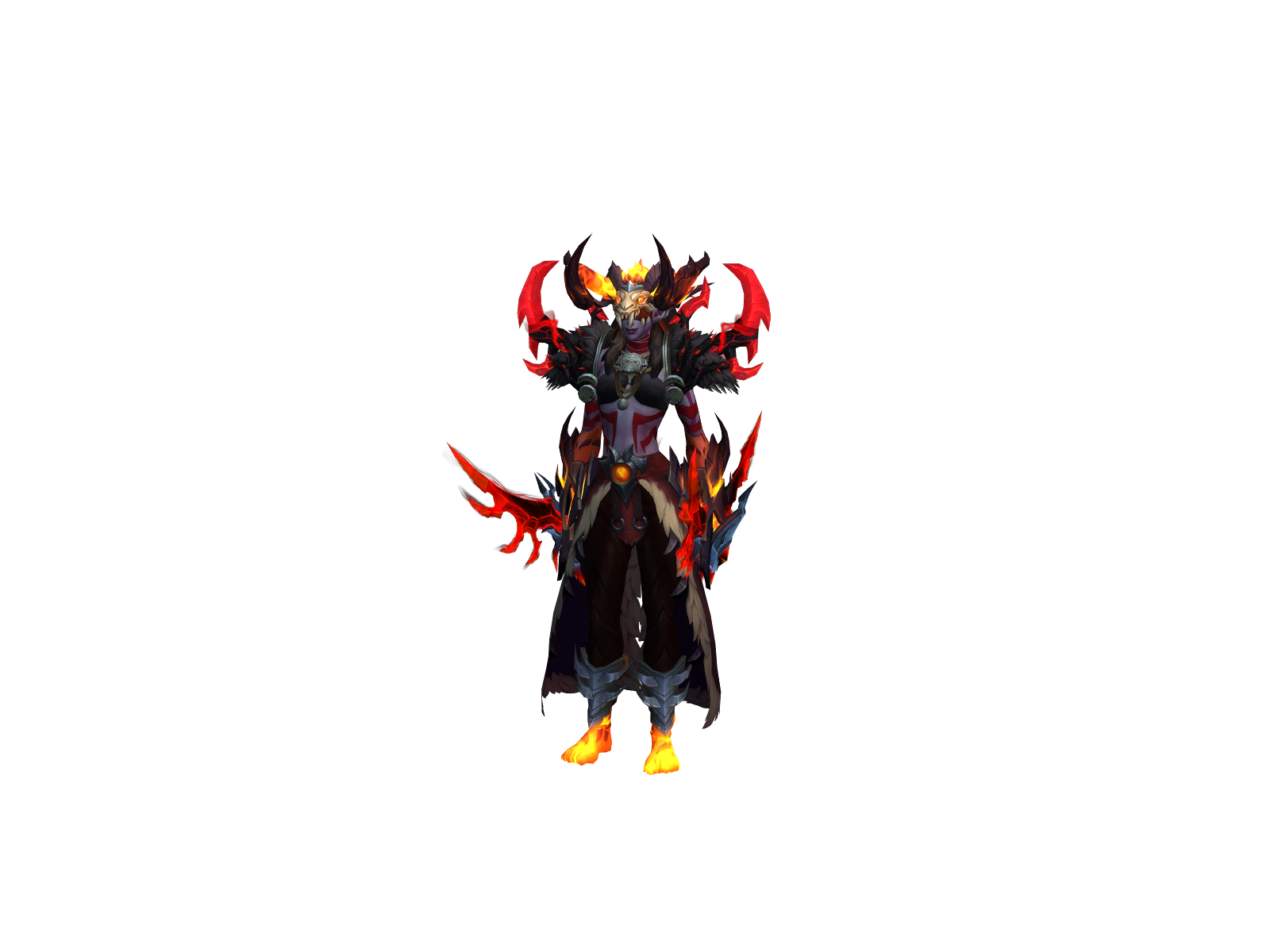 Deathangel 3D character render