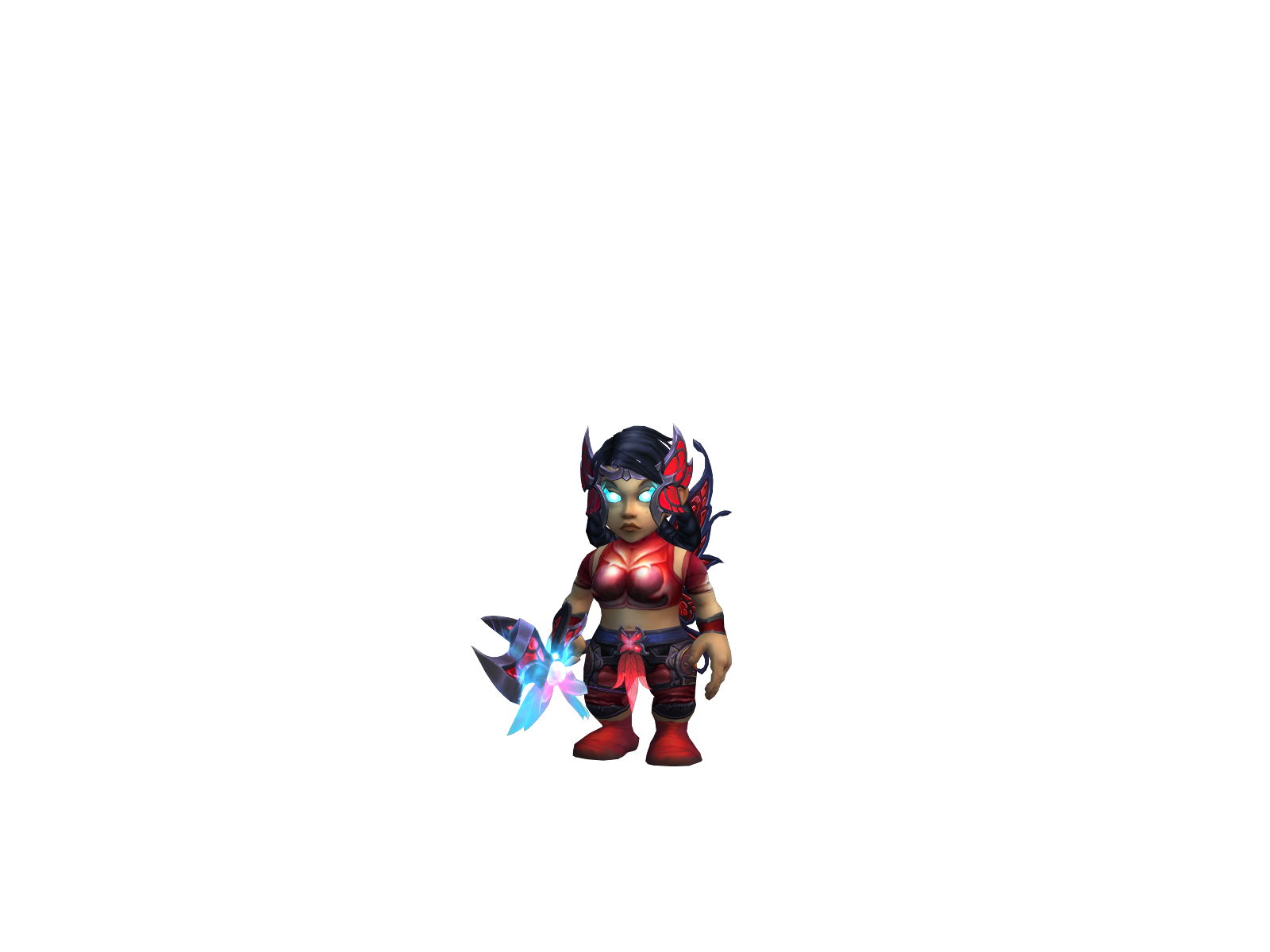 Treezeke 3D character render