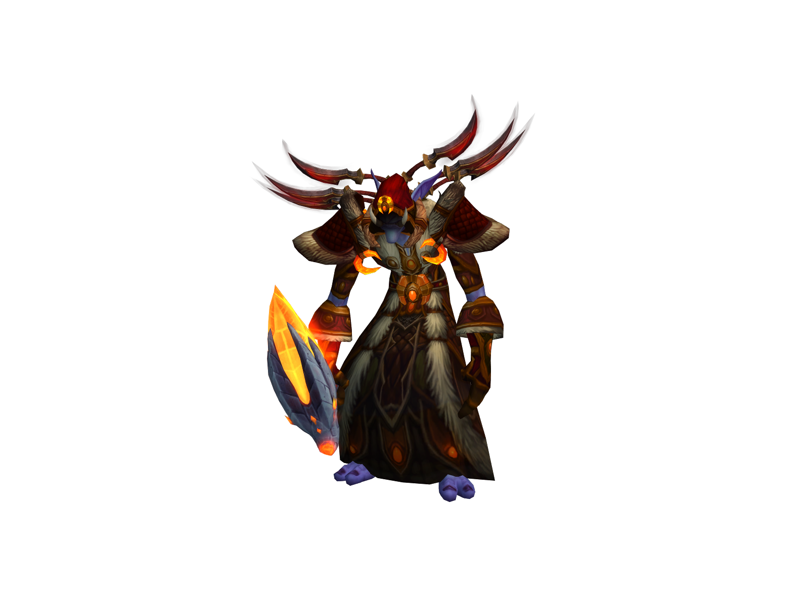 Yppolf 3D character render
