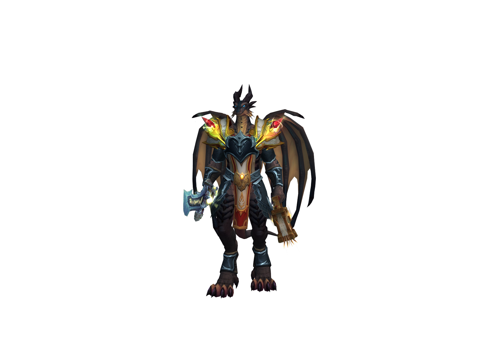 Battar 3D character render