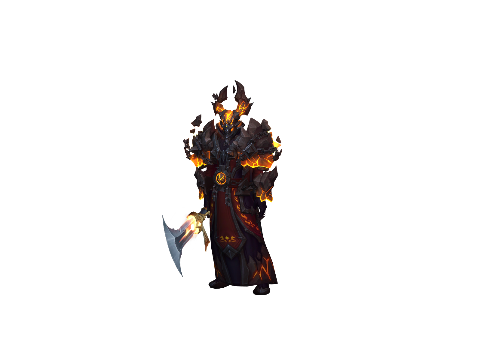 Cinabar 3D character render