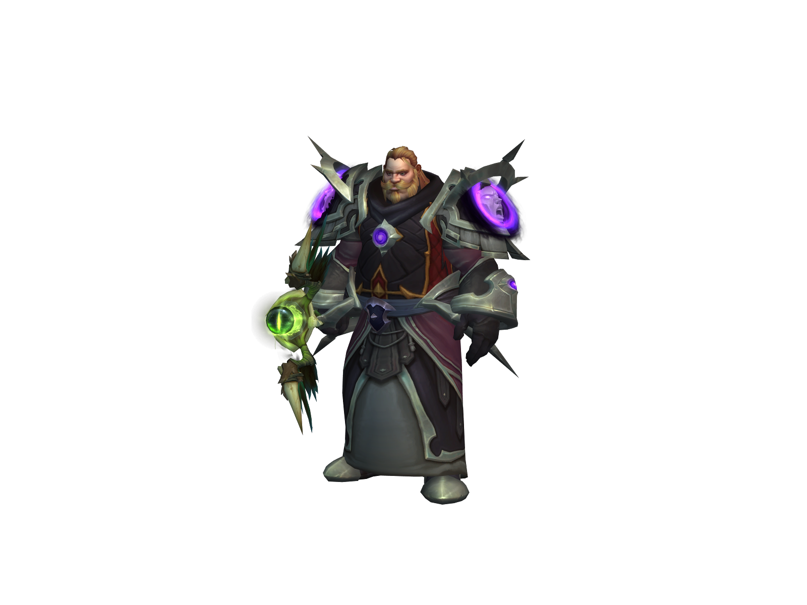 Thetan 3D character render