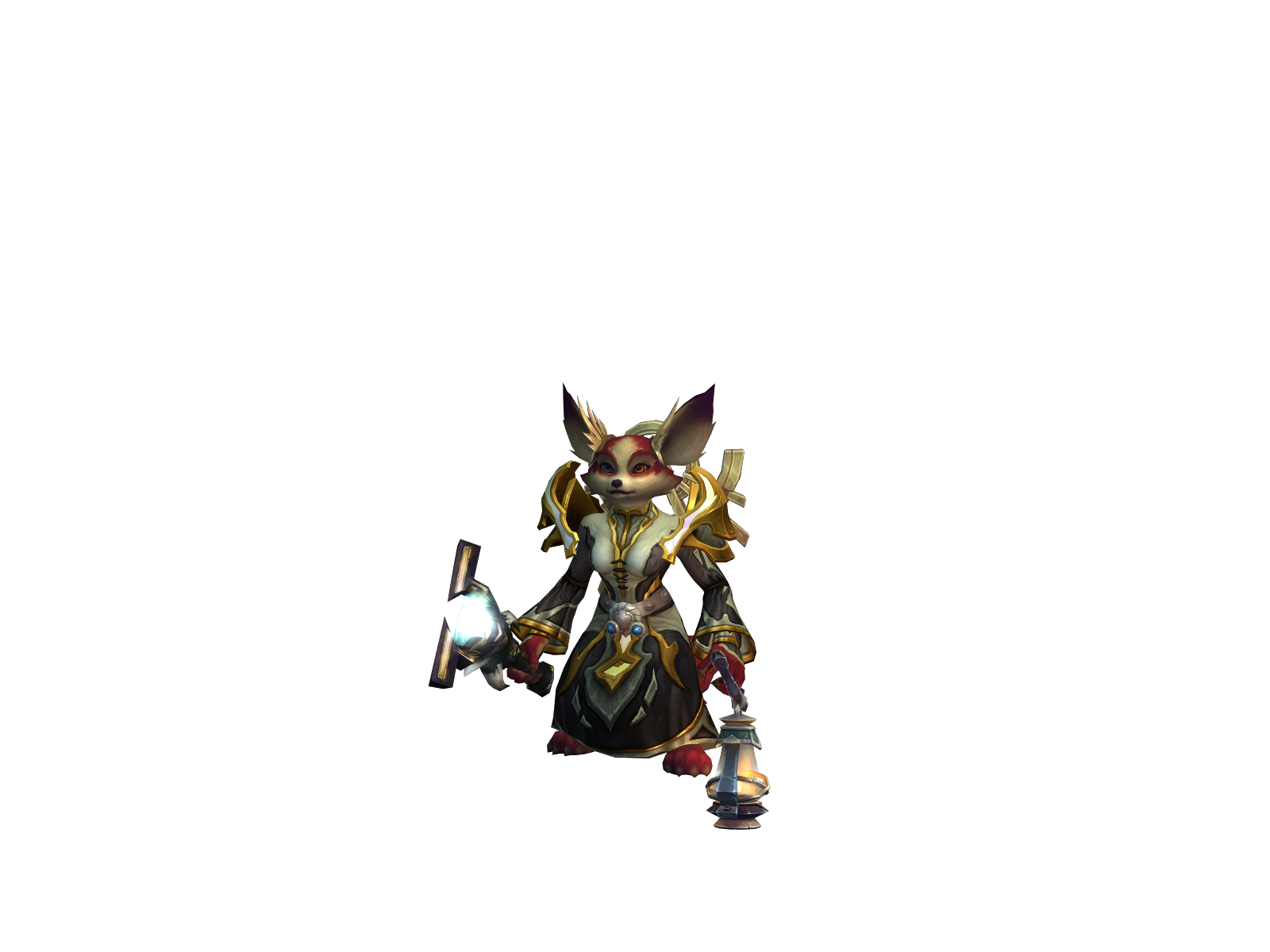 Kiukiri 3D character render