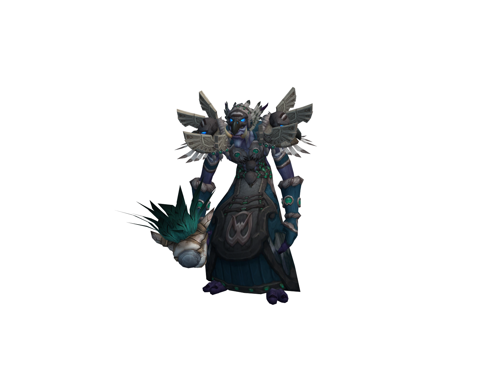 Riverhobo 3D character render