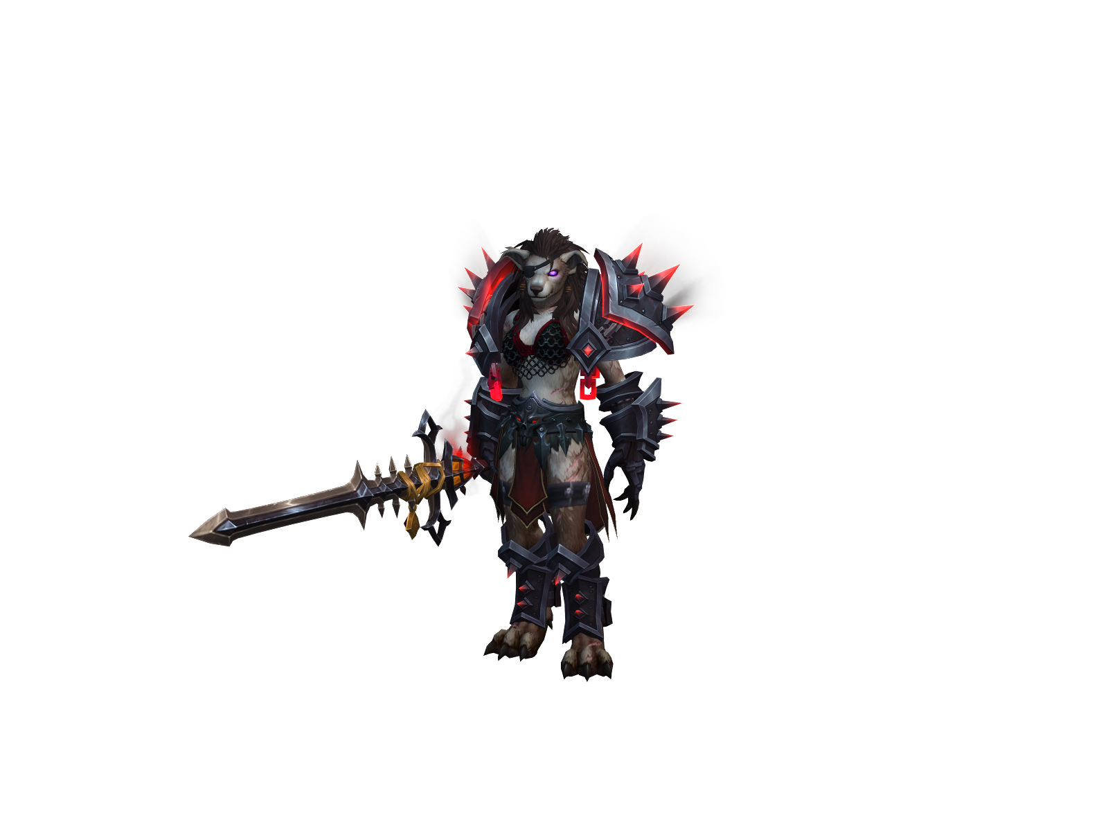 Powpow 3D character render
