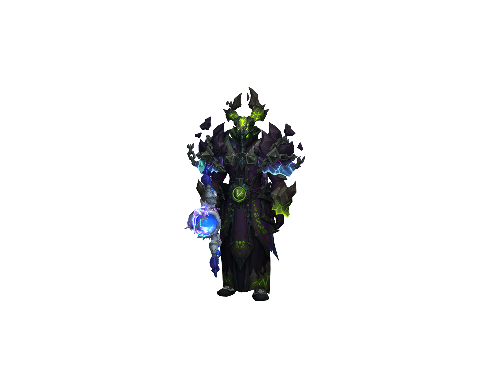 Caragiale 3D character render