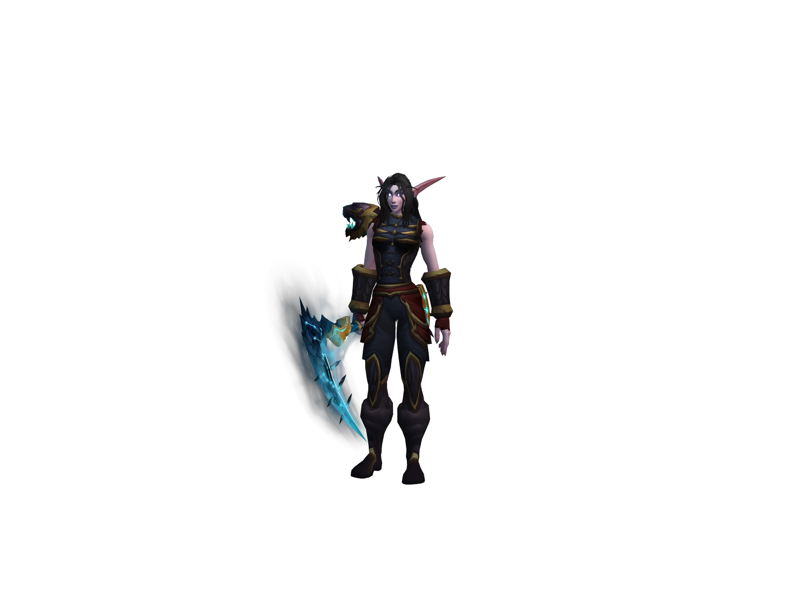 Karina 3D character render
