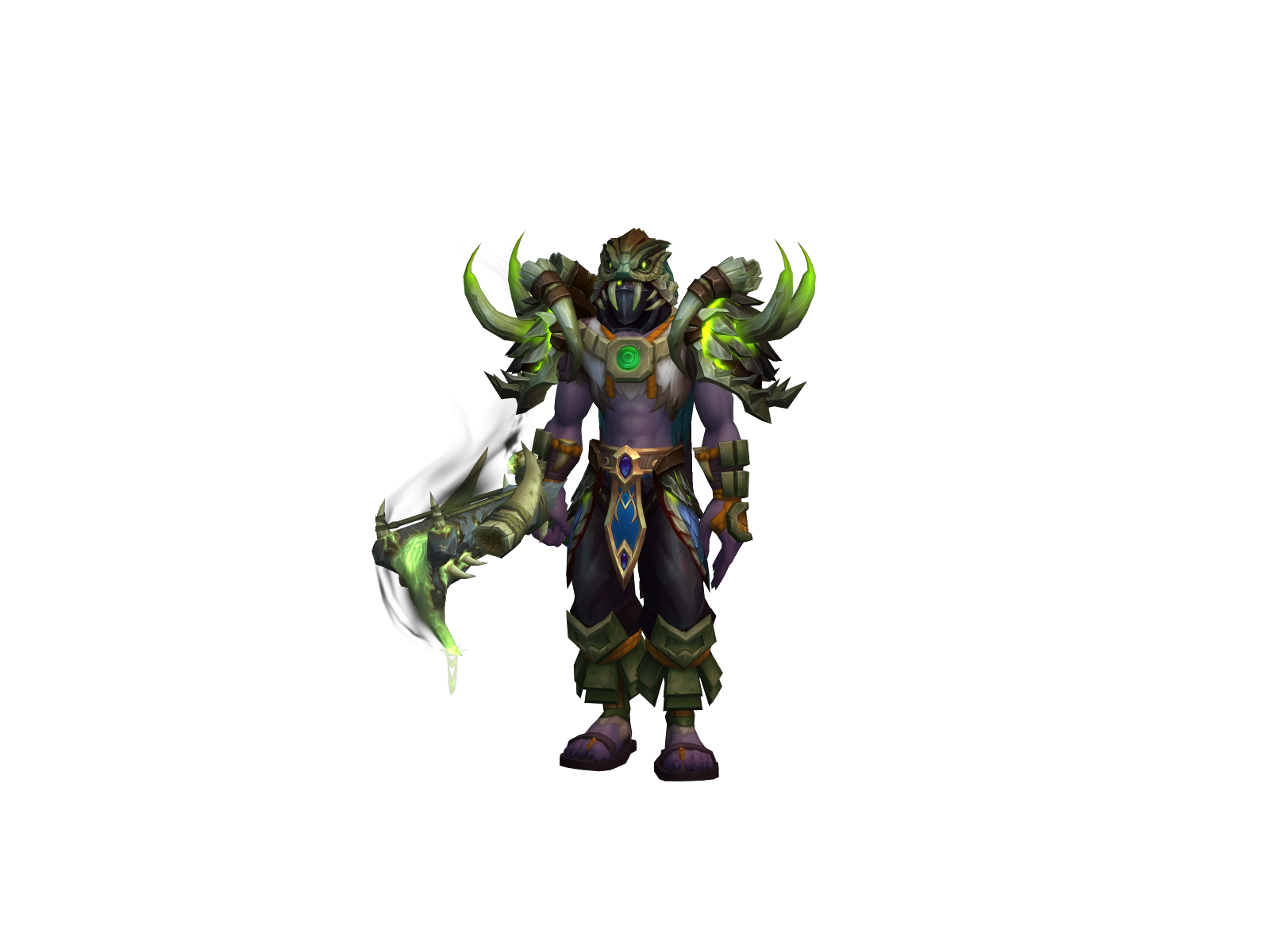 Purplehayes 3D character render
