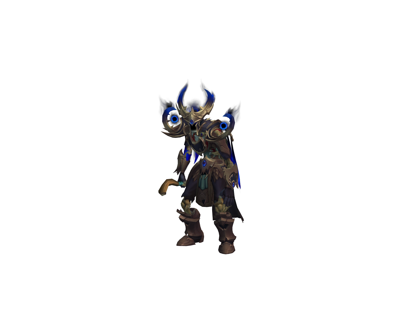 Abolished 3D character render