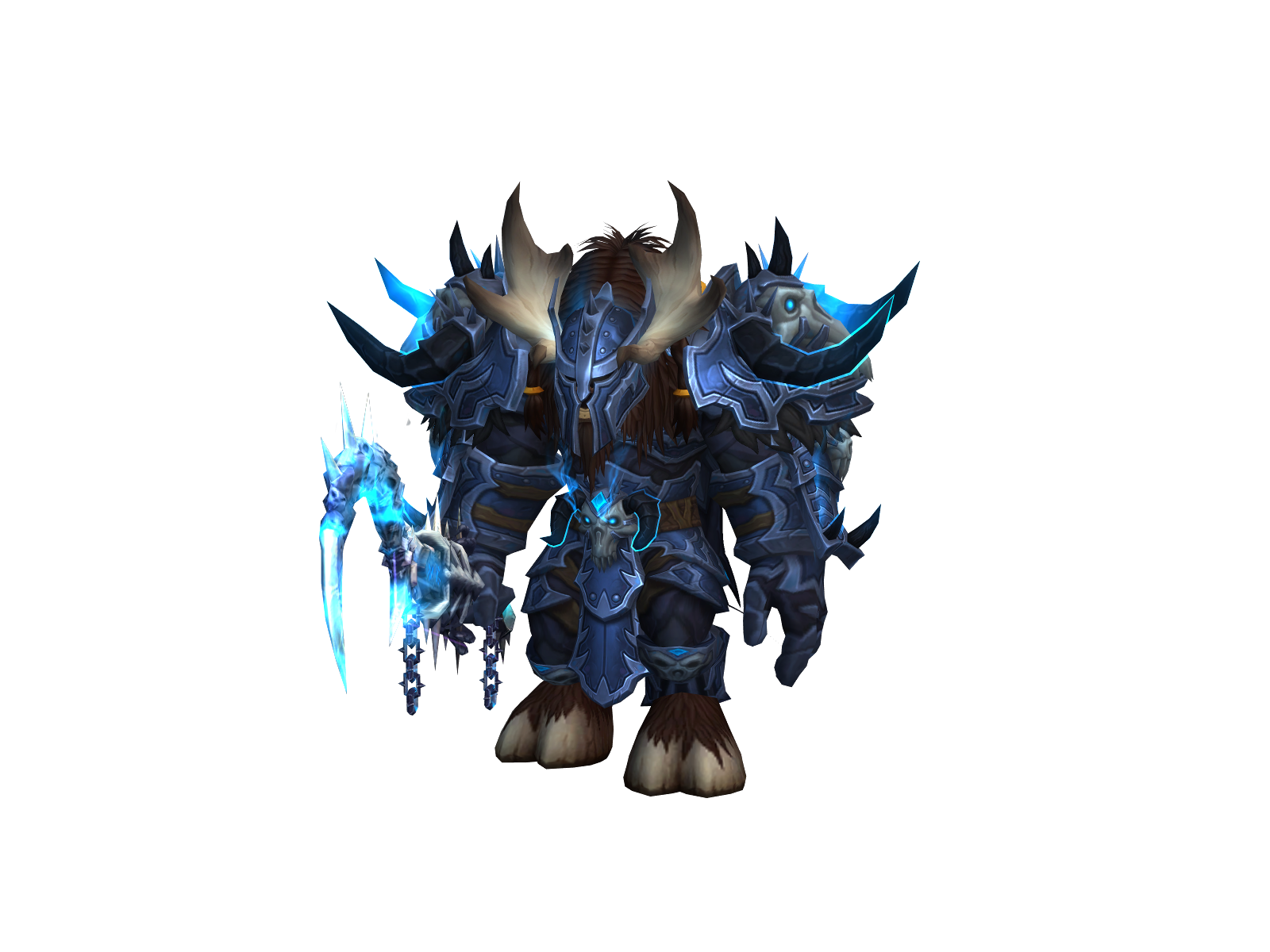Deathbaron 3D character render