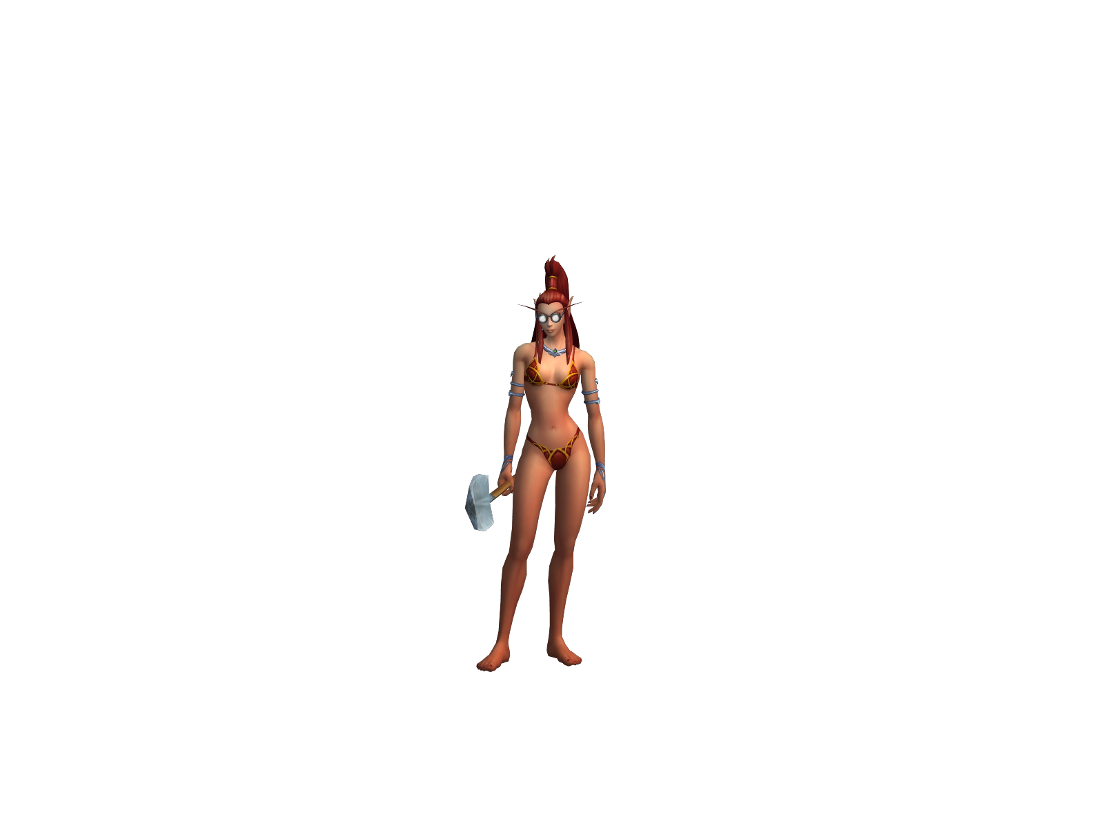Holybunz 3D character render
