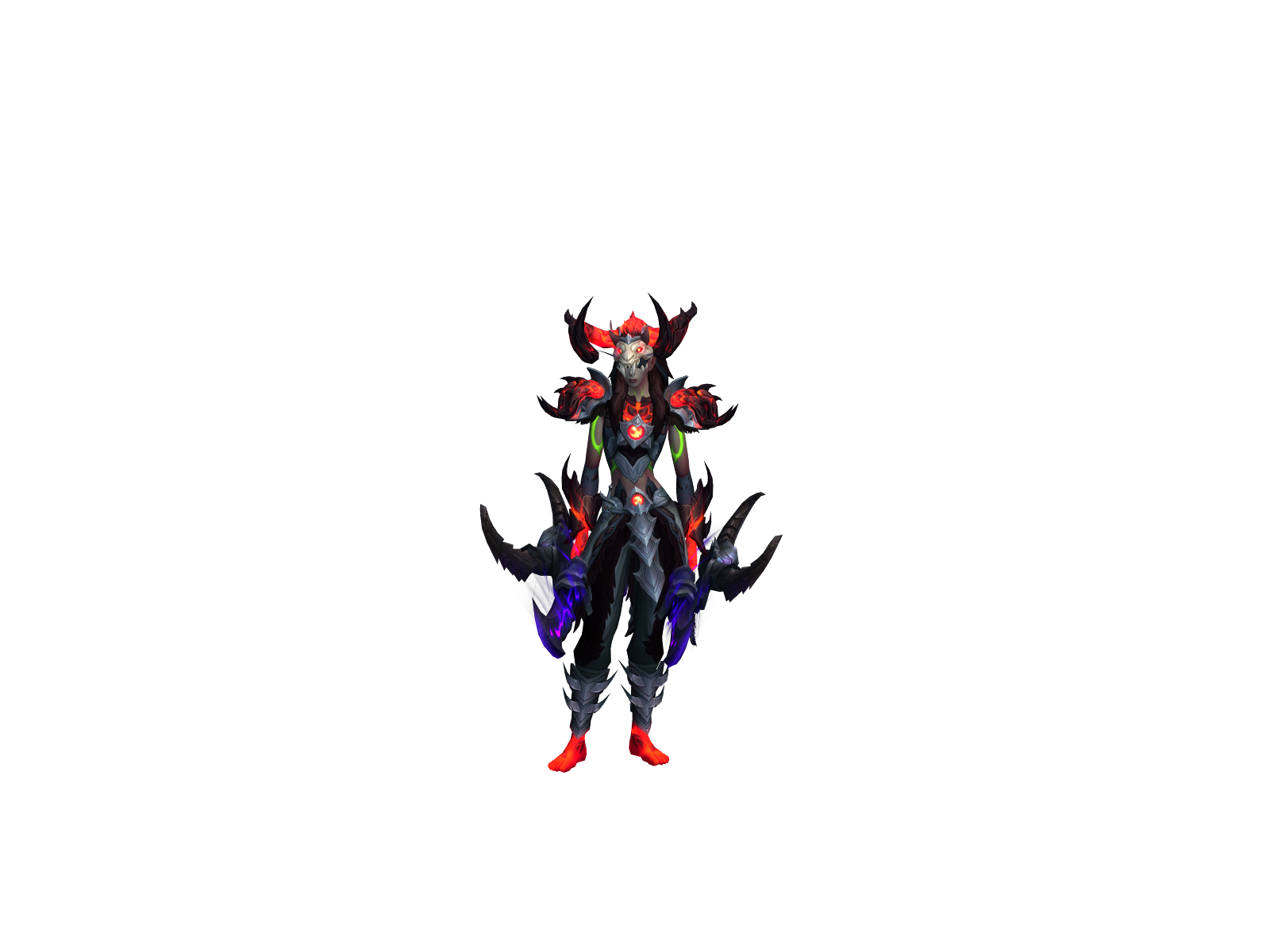 Burstqk 3D character render
