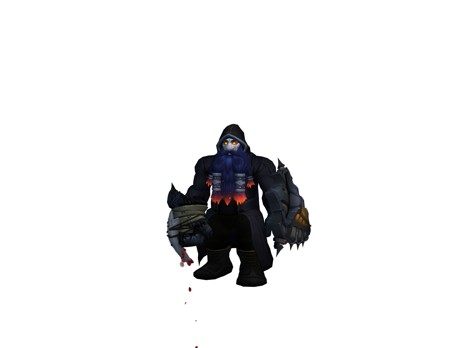 Mkb 3D character render